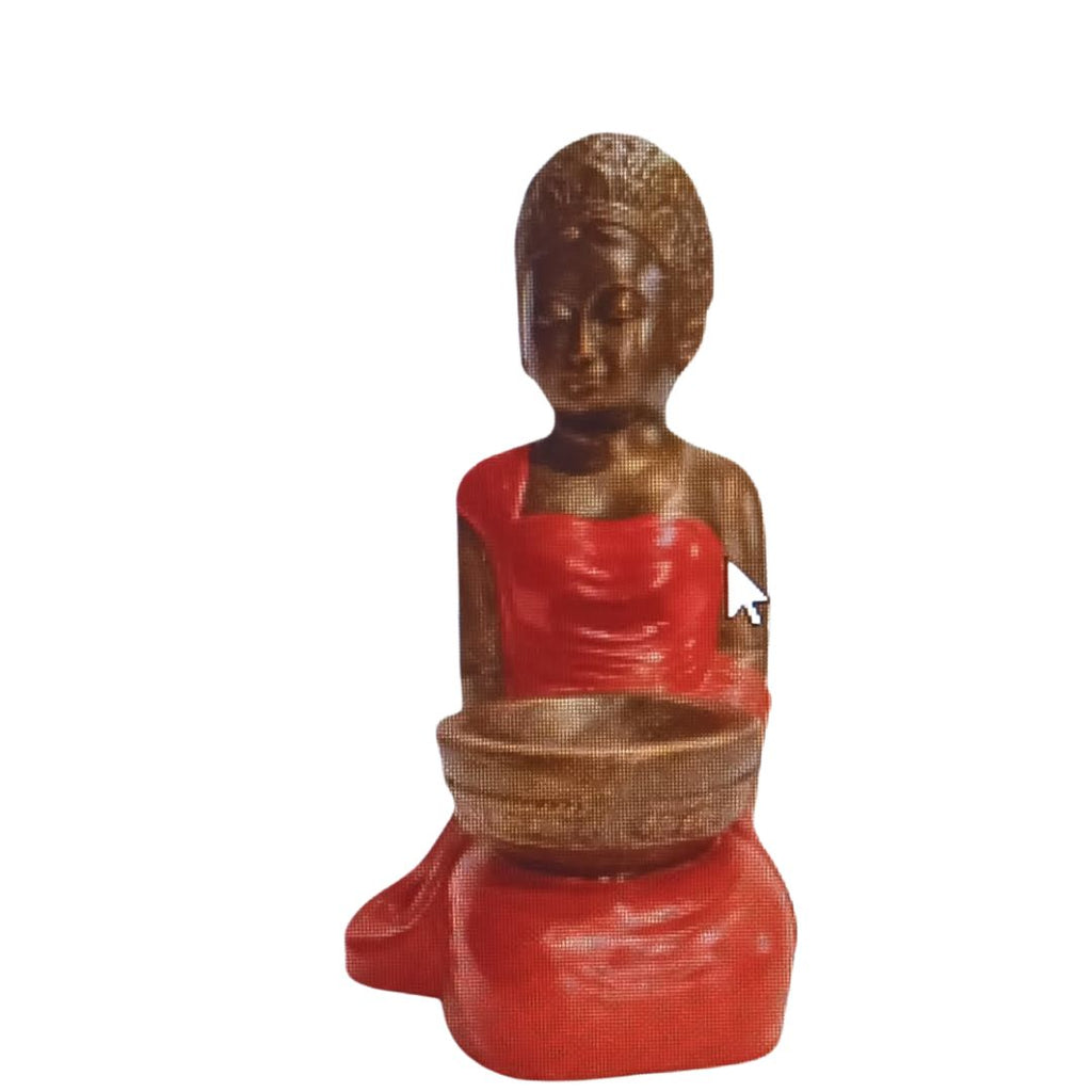 Red Gold Putri Statue 30x35x64