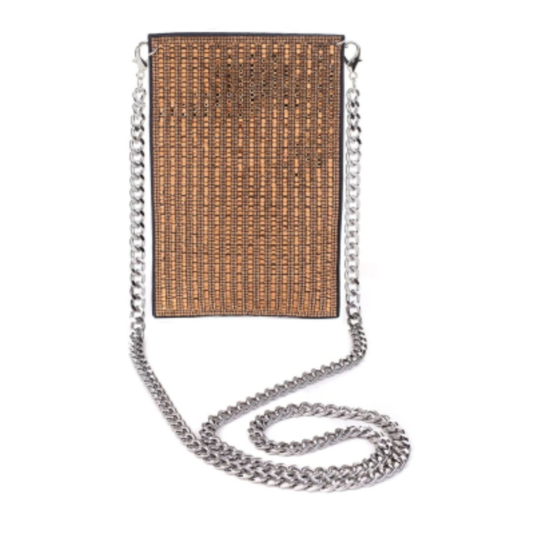 B6298a Sand Phone Bag