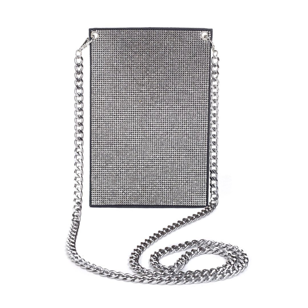 B6298a Silver Phone Bag