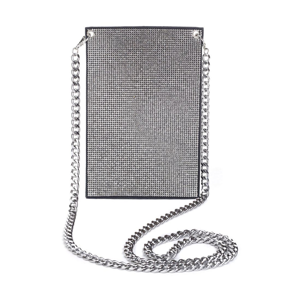 B6298a Silver Phone Bag
