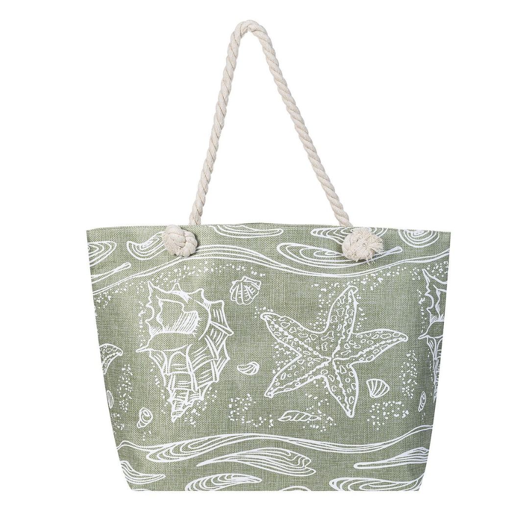 Bs930 Green Tote Bag Bs930-3