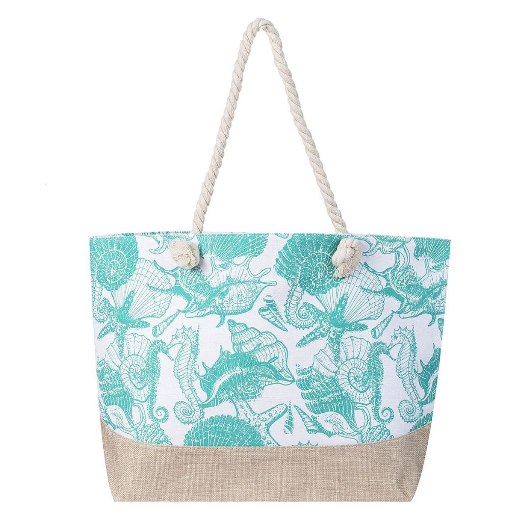 Bs931 Teal Tote Bag Bs931-2