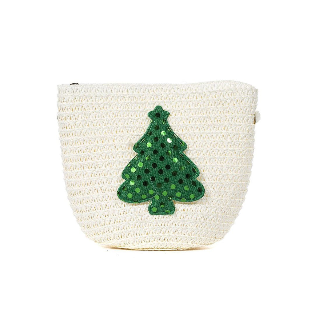 Beige Xmas Kids Bag Kbag255-1