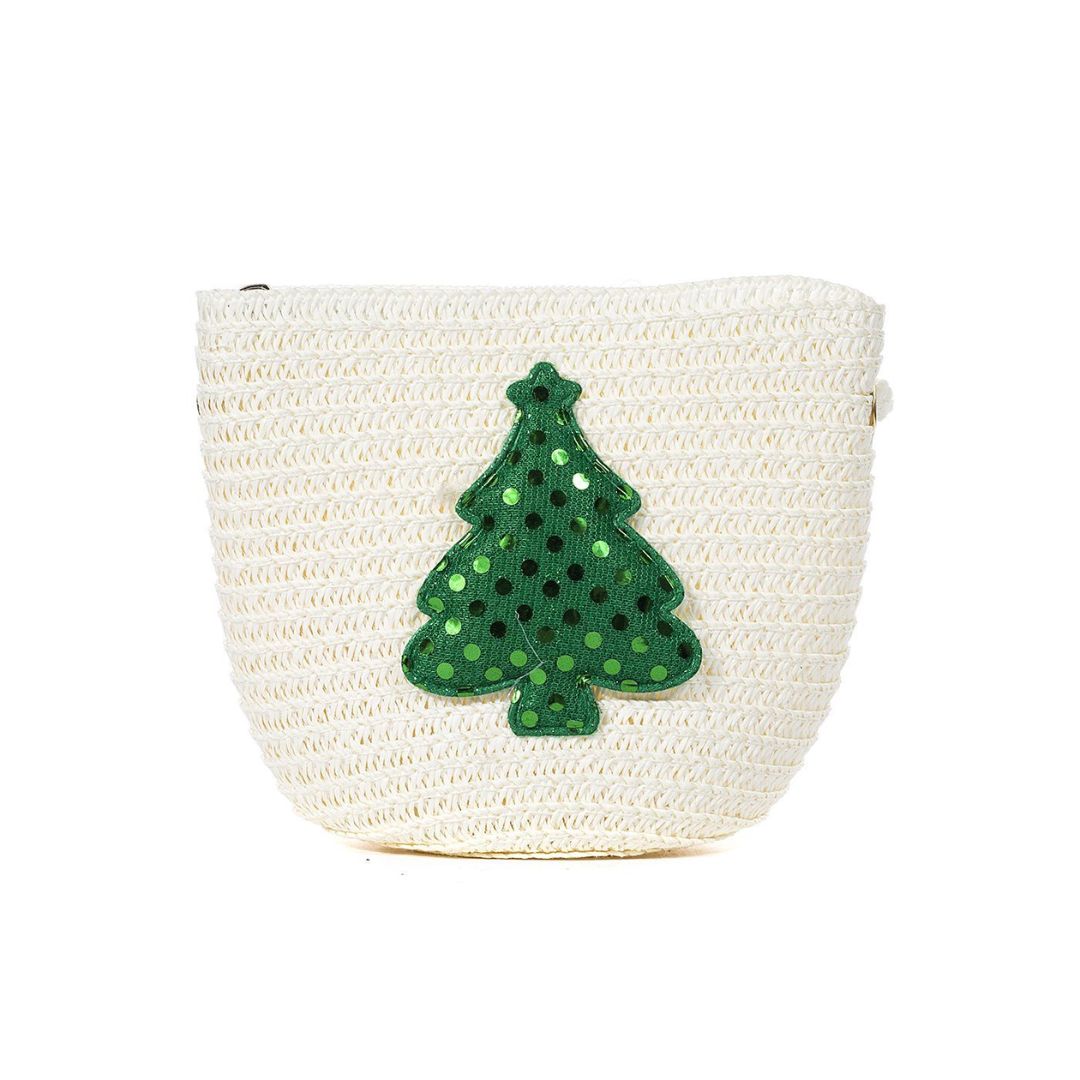 Beige Xmas Kids Bag Kbag255-1