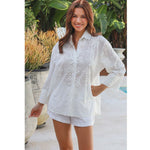 Load image into Gallery viewer, Salty Palm White Top No Lace Insert S/m
