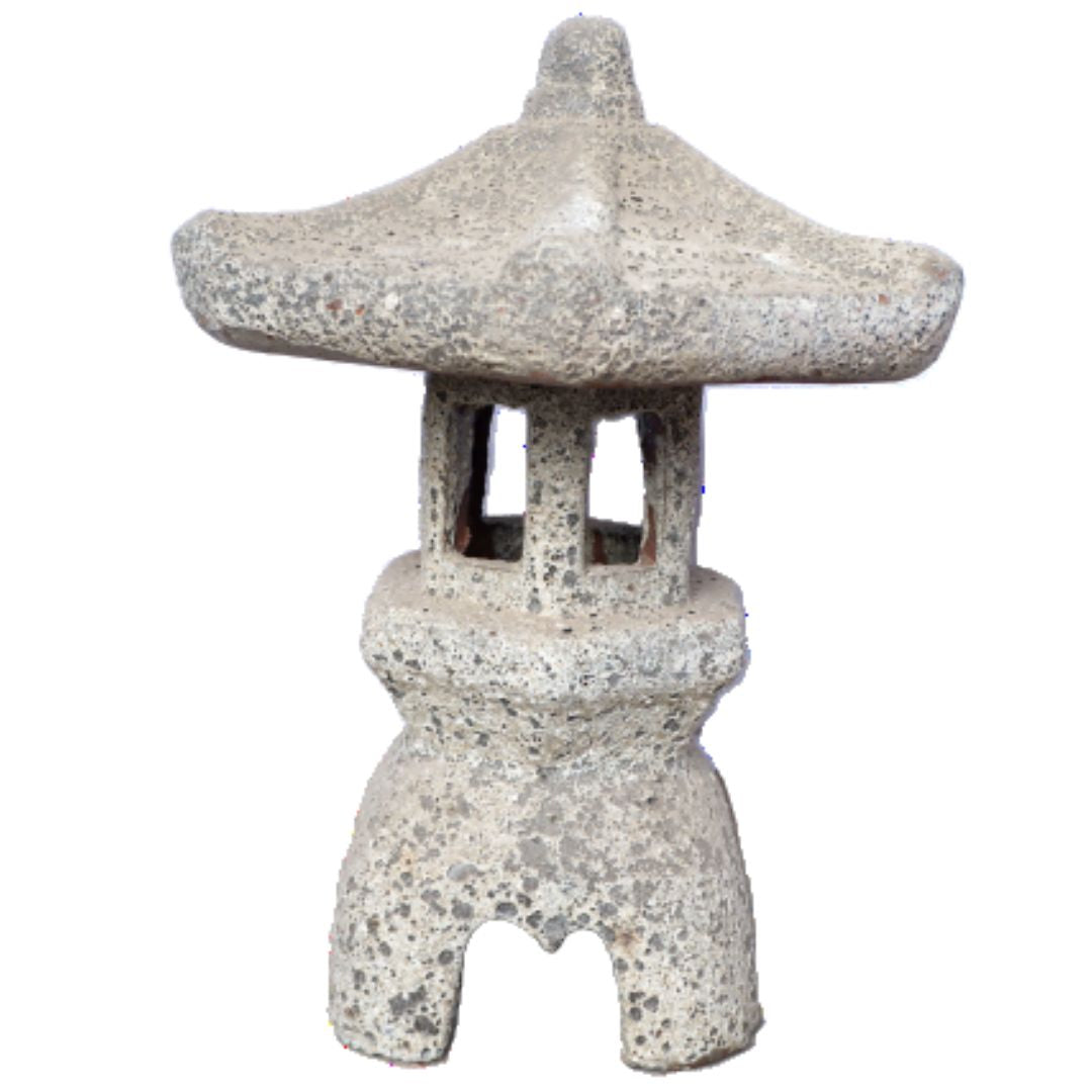 Old Stone Yukimi Lantern Top + Base 67x50cm