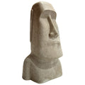 Statue Moai Fibre Cement | Grey 65x60x120cm