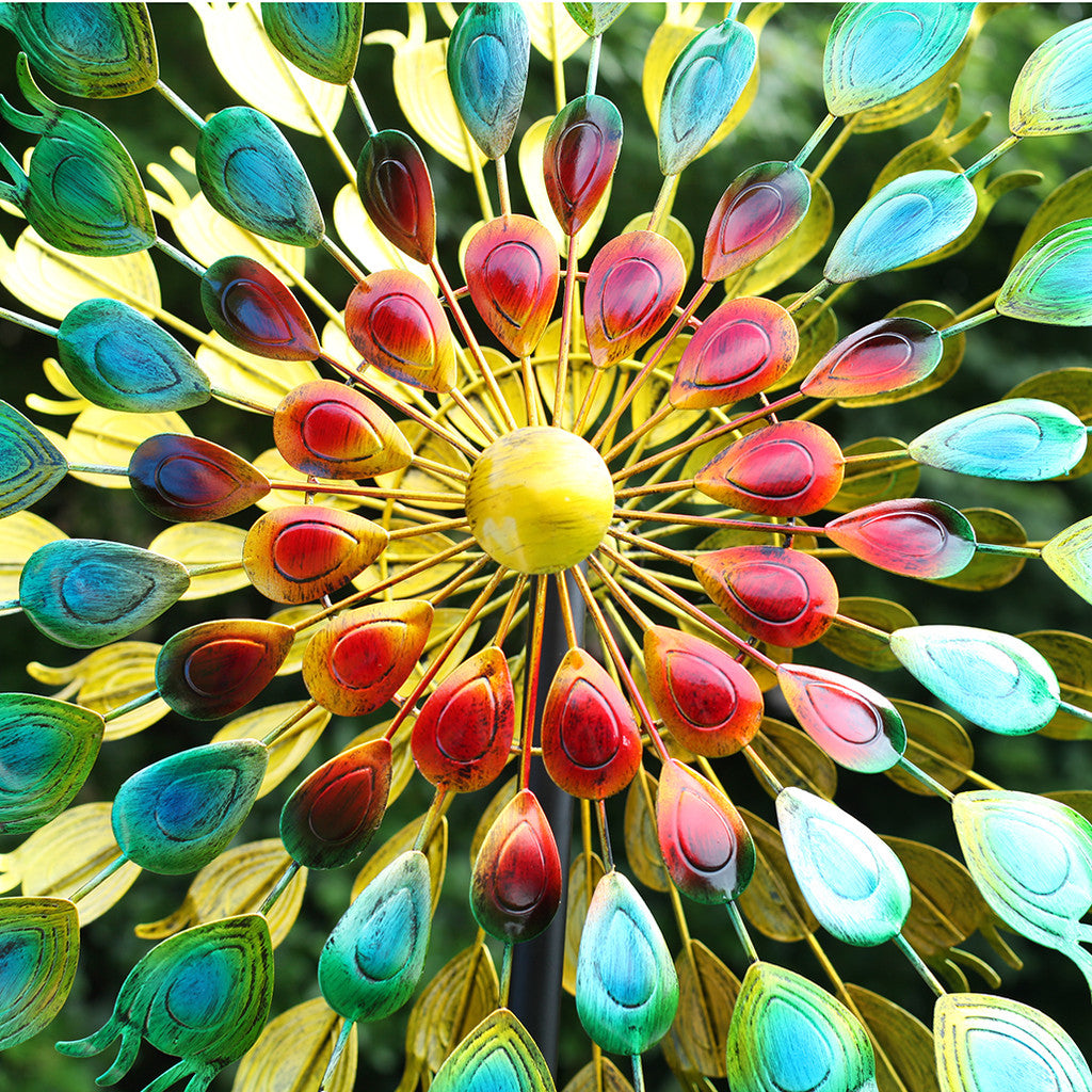 Bronrob Peacock Wind Spinner