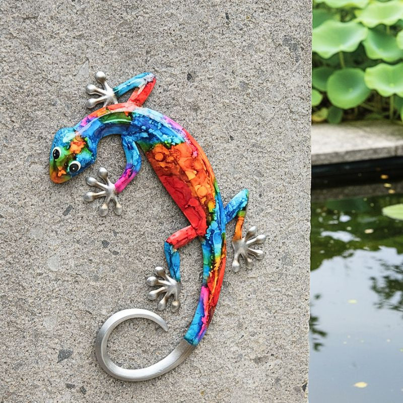 Bronrob Rainbow Gheko Wall Art