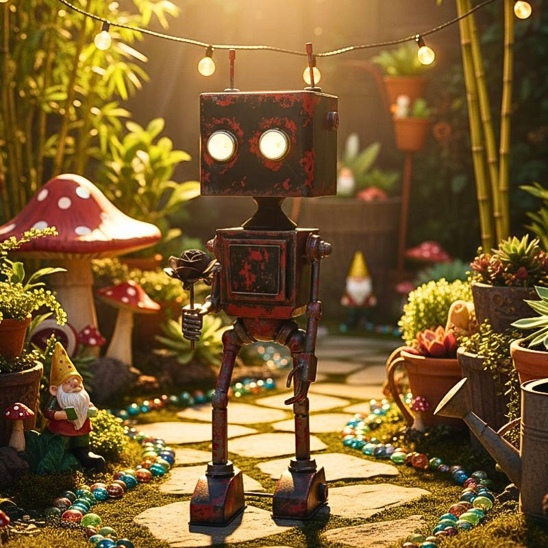 Bronrob Solar Garden Robot