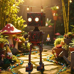 Load image into Gallery viewer, Bronrob Solar Garden Robot
