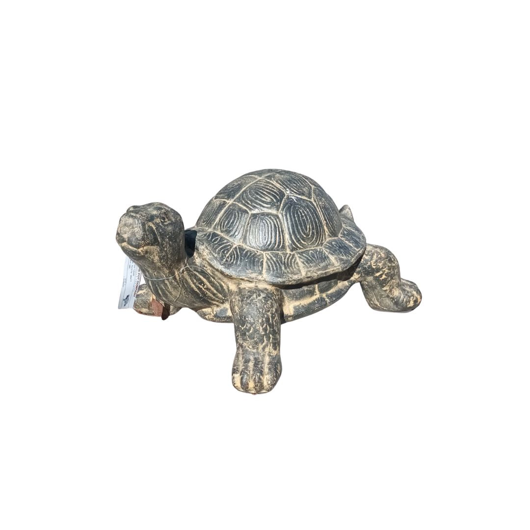 Statue Turtle Small Grey Grc 36x46x24