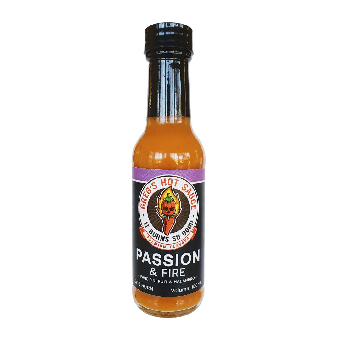 Gregs Hot Sauce Passion & Fire 150ml