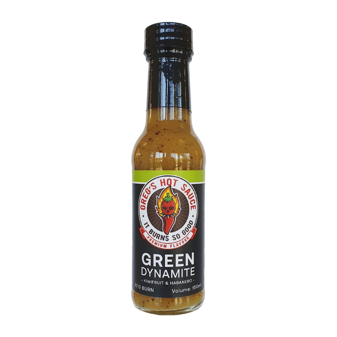 Gregs Hot Sauce Green Dynamite 150ml