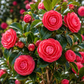 Camellia Black Tie 200mm