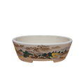 Bonsai Pot Garden Theme 23x18x7cm