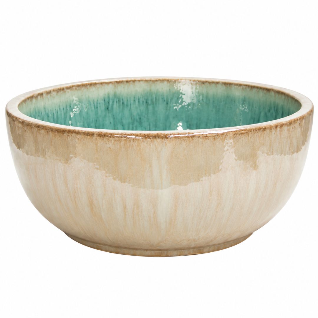 Glazed Waterbowl Beige [sz:small Clr:beige]