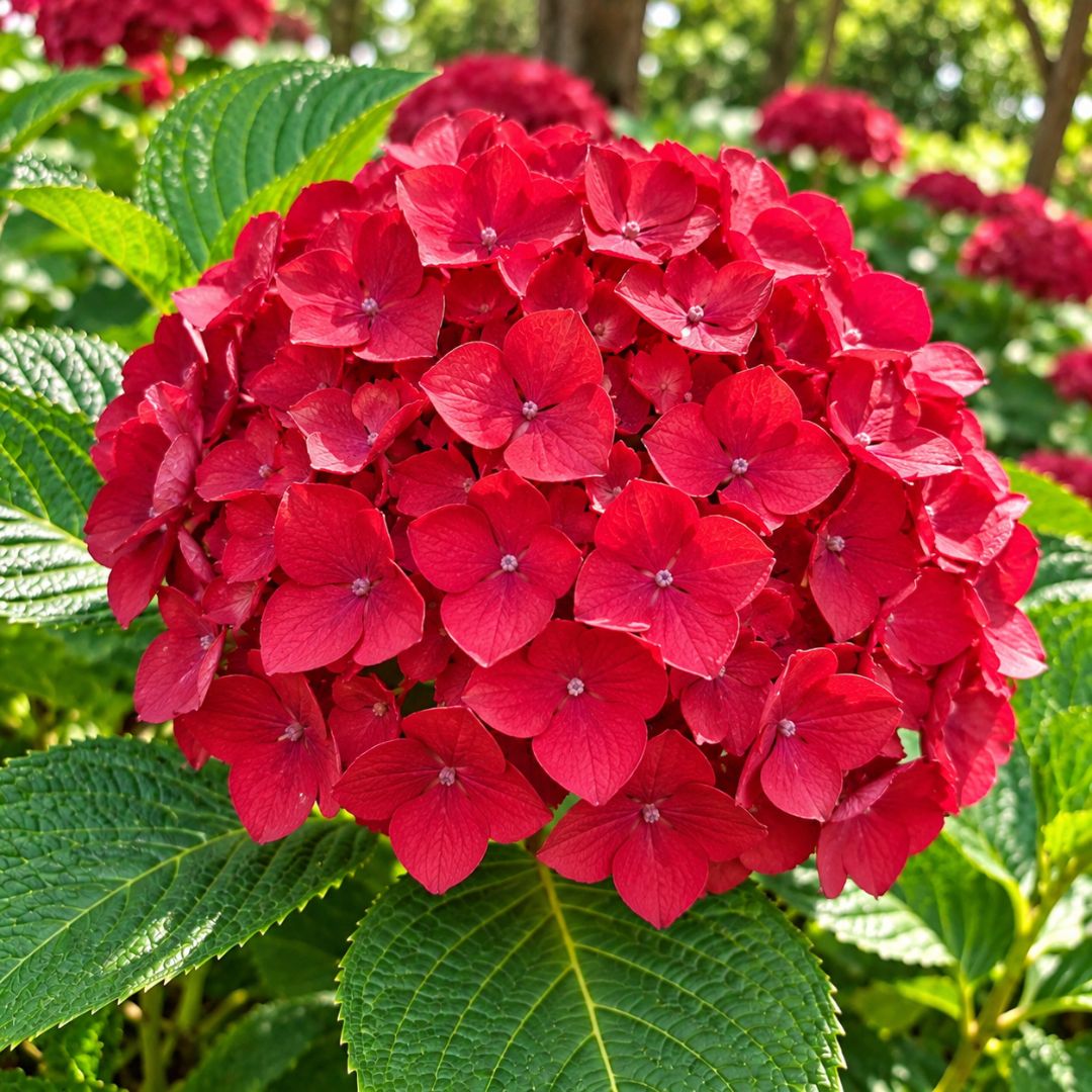 Hydrangea Red 200mm
