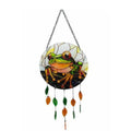 Frog Stained Glass Wind Chime