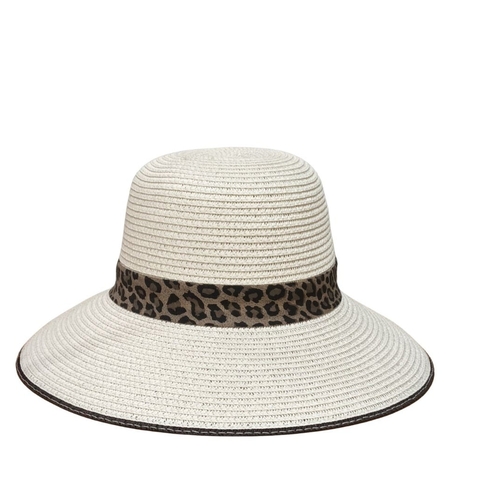 Kato Designs Bucket Hat Leopard Band Sandstone