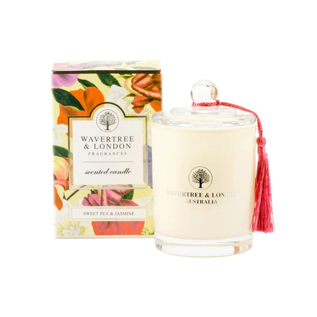 Wavertreee & London Sweet Pea & Jasmin Candle