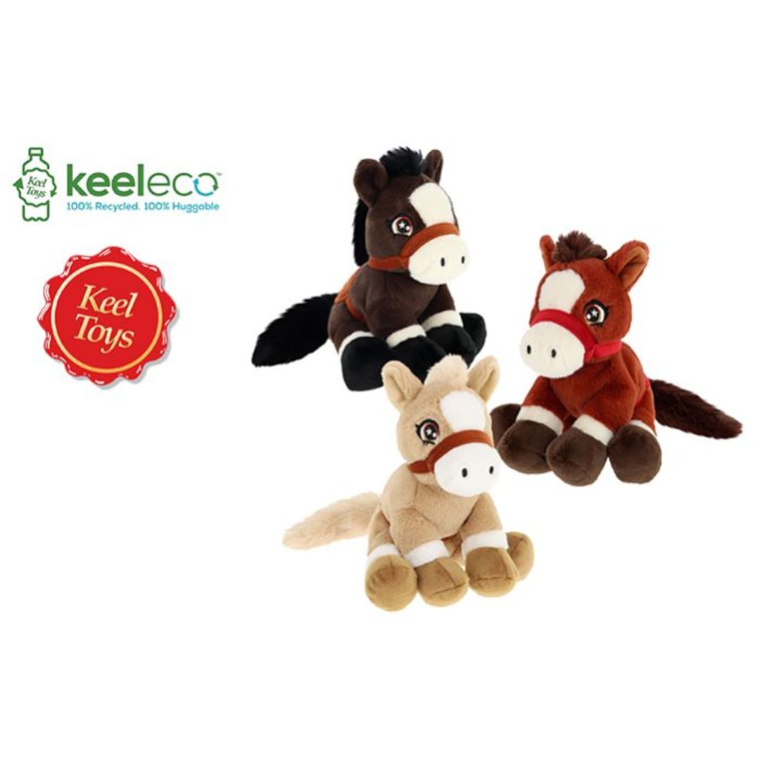 Keeleco Ponytails / 16cm (3x Assorted)