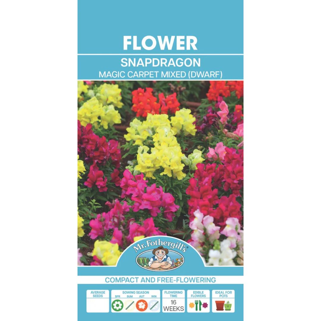 Fothergills Snapdragon Magic Carpet Mixed (dwarf)