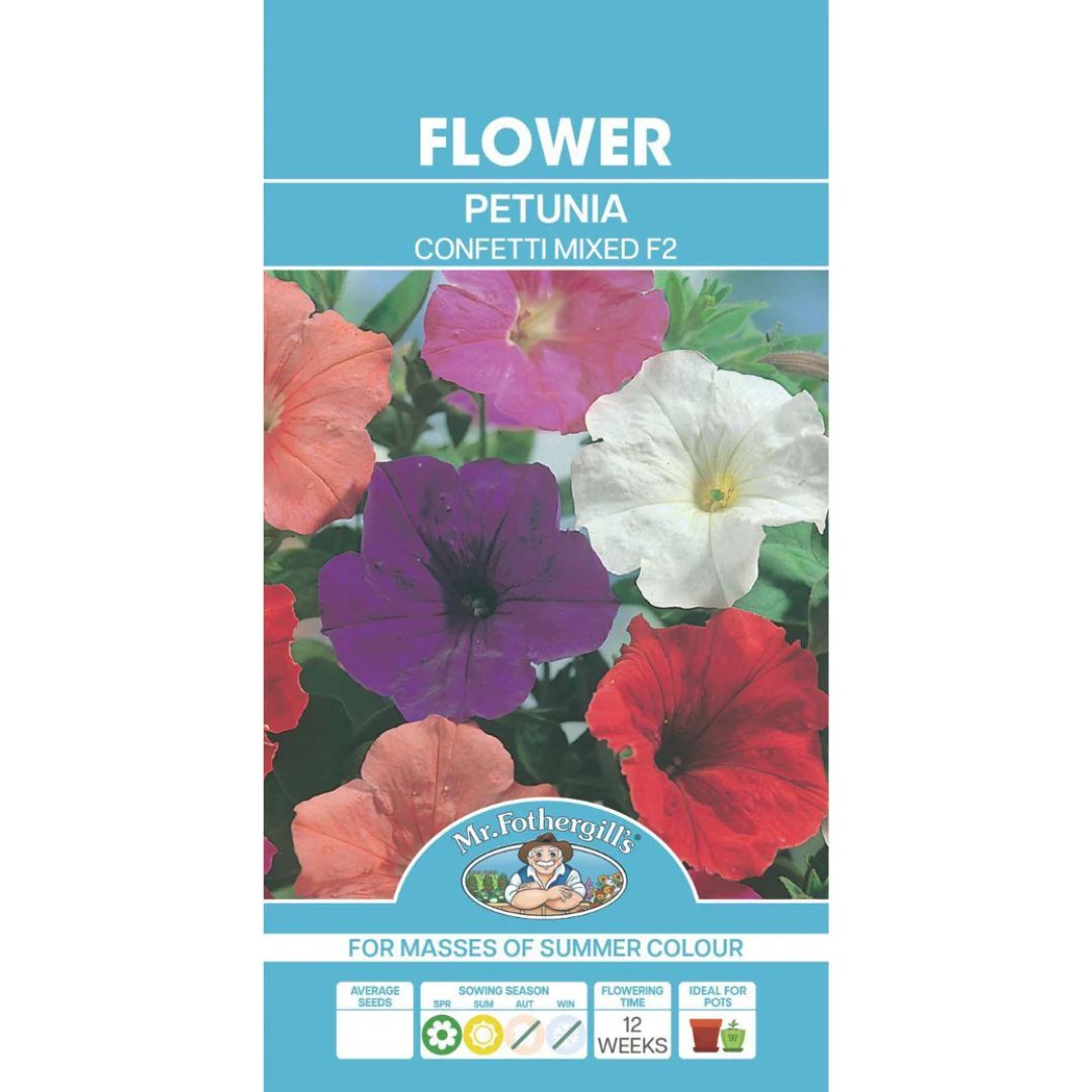 Fothergills Petunia Confetti Mixed