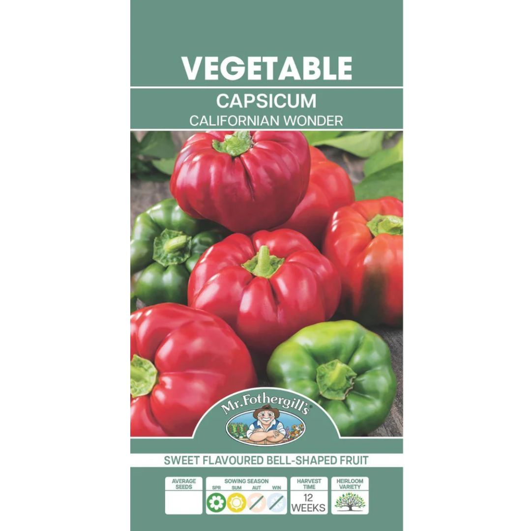 Fothergills Capsicum Californian Wonder