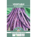 Fothergills Climbing Bean Purple King