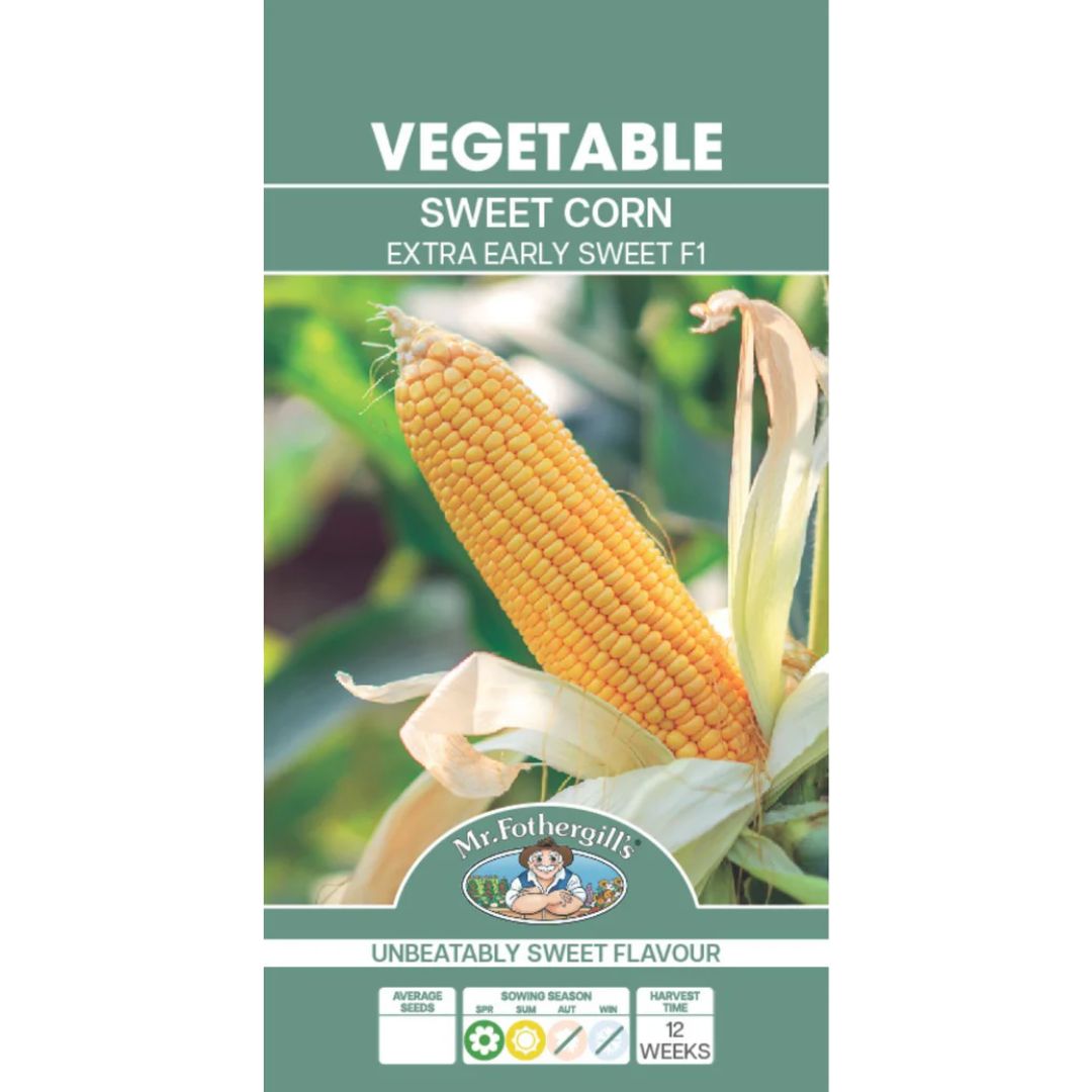 Fothergills Sweet Corn Early Extra Sweet