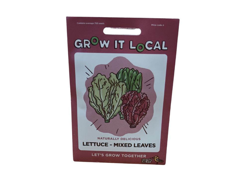 Fothergills Grow It Local Lettuce - Mixed Leaves