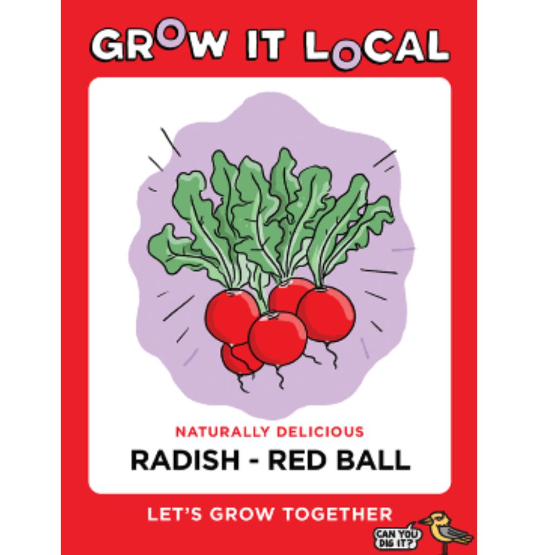 Grow It Local - Radish Red Ball