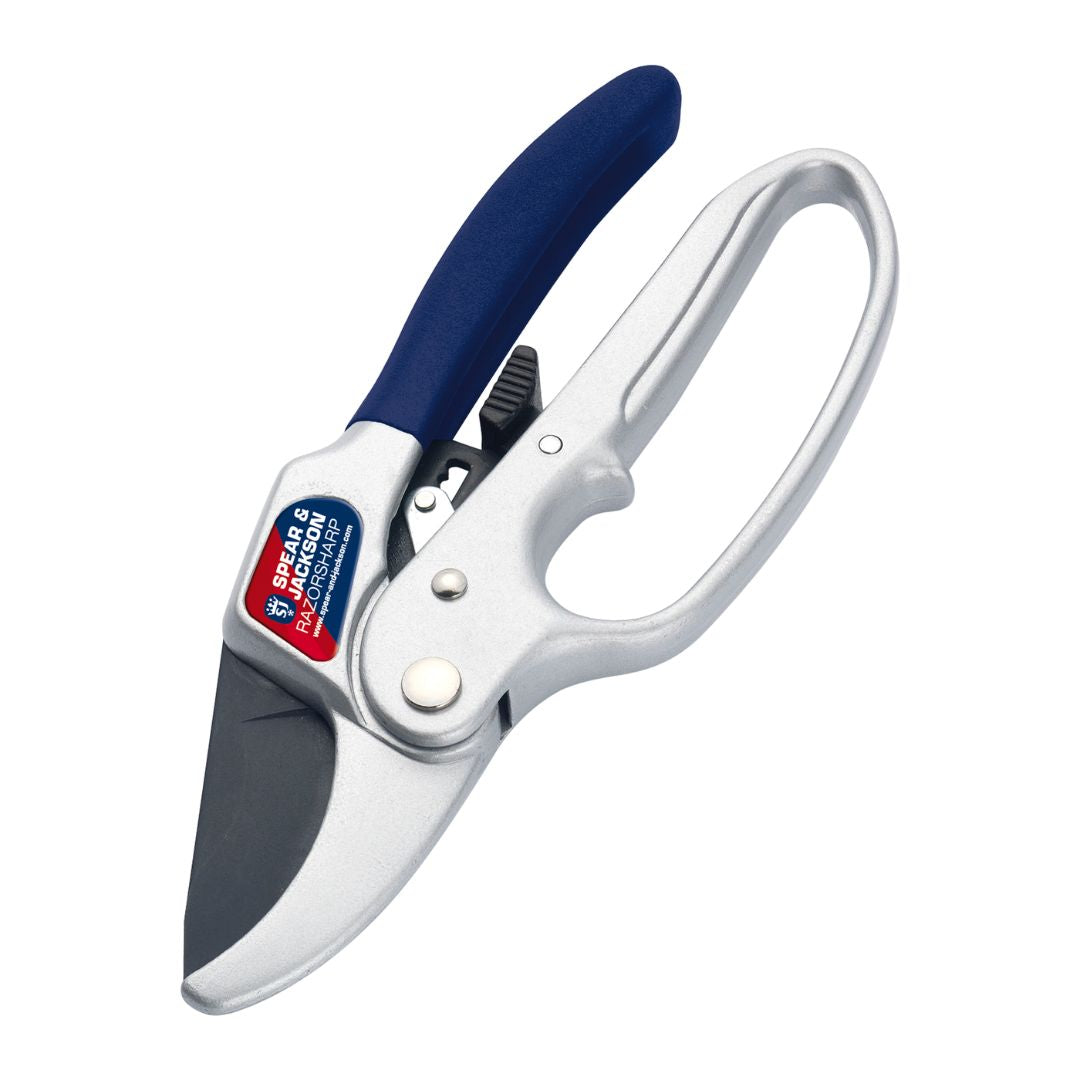 Spear & Jackson Secateurs Anvil Ratchet