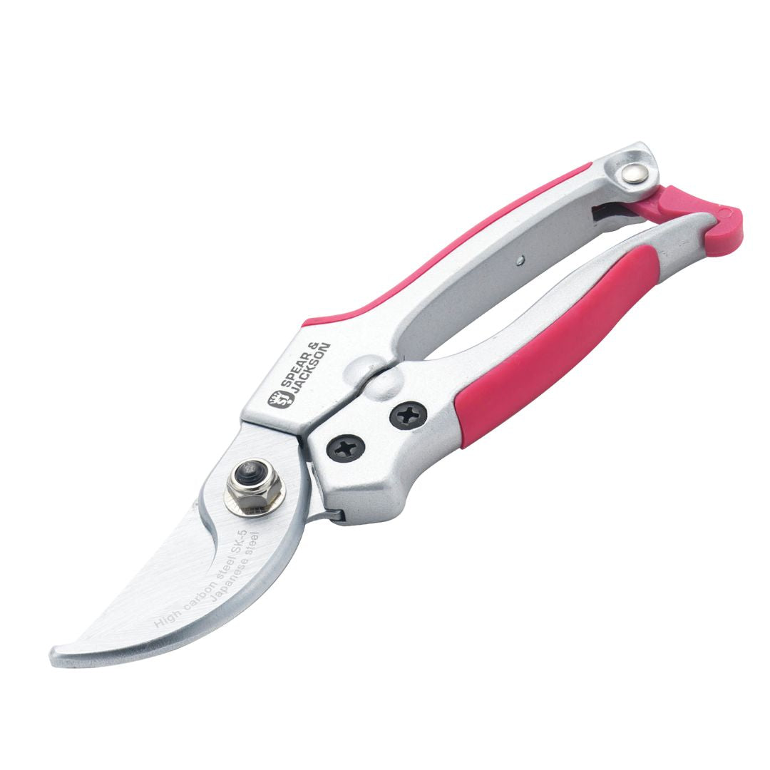 Spear & Jackson Colours Secateurs Metal Pink