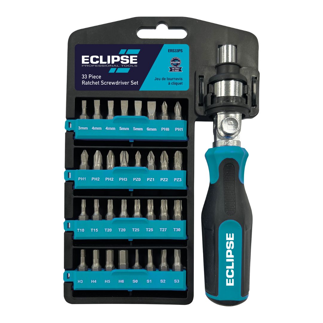 Spear & Jackson 33pc Ratchet Screwdriver Set
