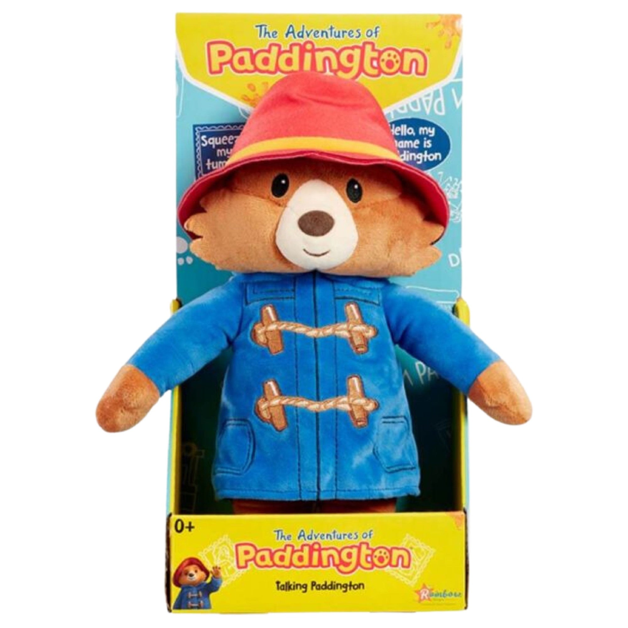 Paddington Tv Talking Soft Toy