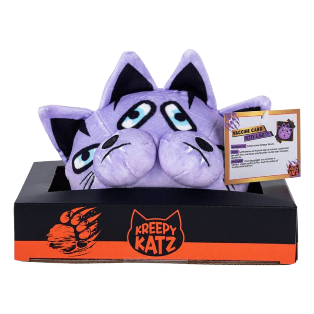 Kreepy Katz Kitty & Katty Litter Tray 15cm