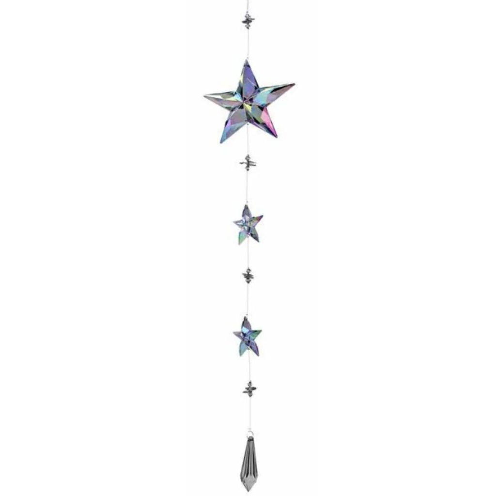 Hanging Acrylic Crystal Star Sun Catcher Iridescent