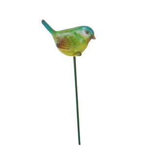 Small Bird On Stake