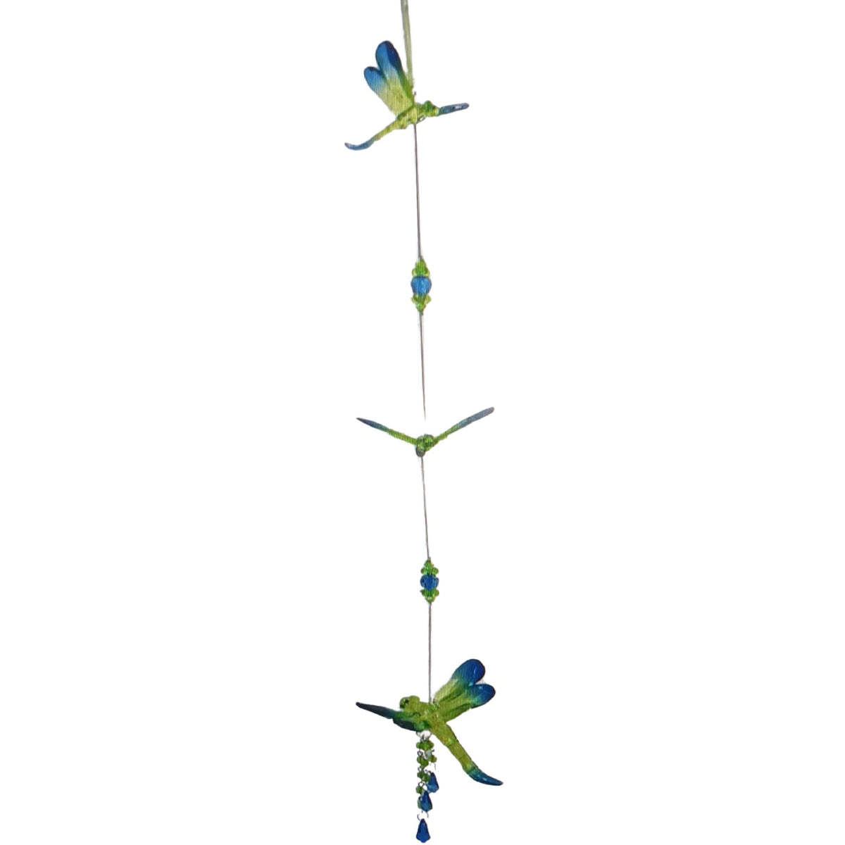 Hanging Acrylic Crystal Dragonfly Sun Catcher Blue/green