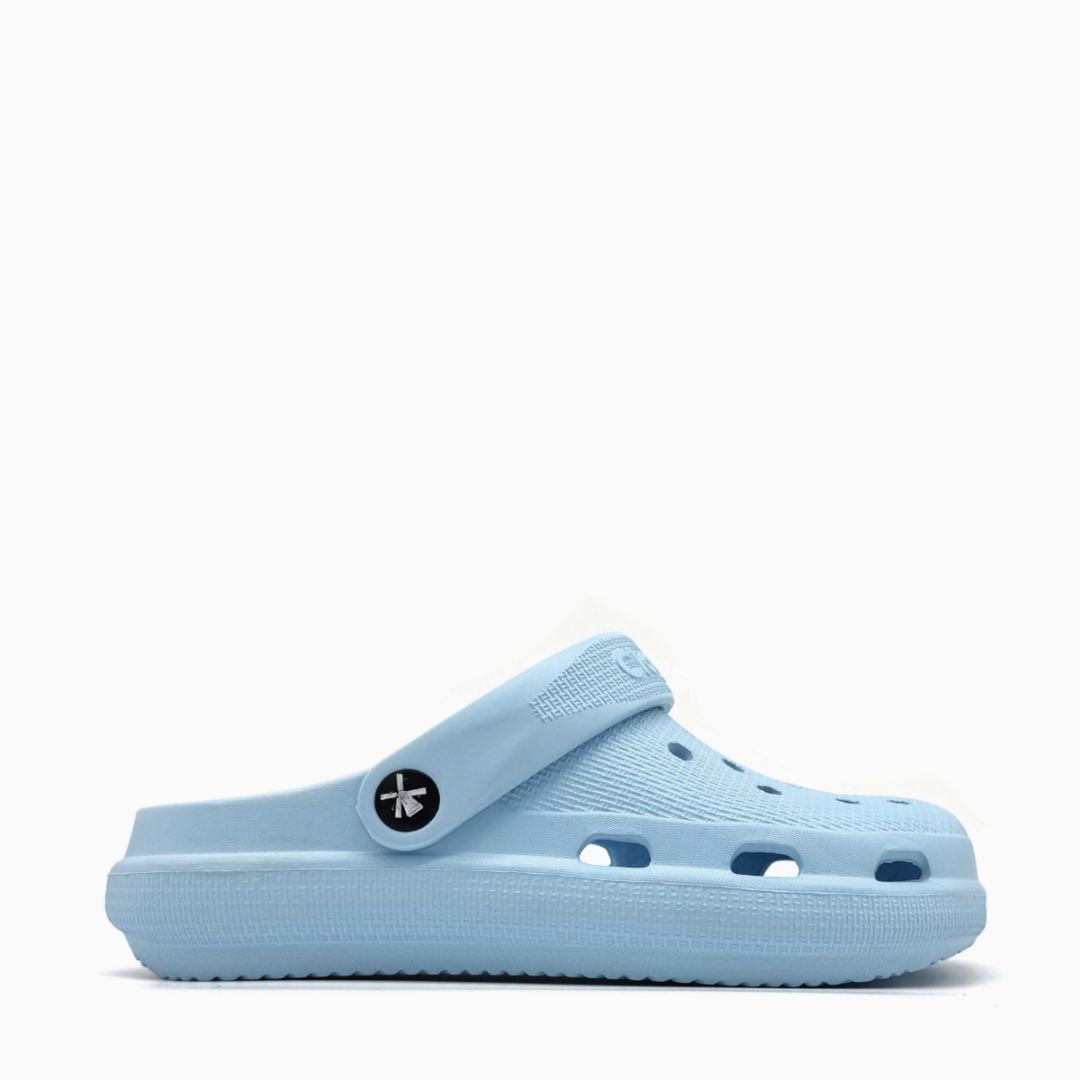 Clogees Womens Softy Clog Powder Blue [sz:5 Clr:powder Blue]