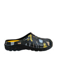 Clogees Womens Garden Clog Black Garden Print [sz:6  Clr:black Garden Print]