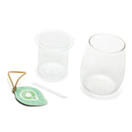 Load image into Gallery viewer, The Compact Mini Self-watering Glass Pot 8.5cmx10cm
