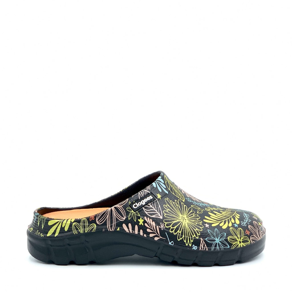 Clogees W Garden Clog Native Flower 10