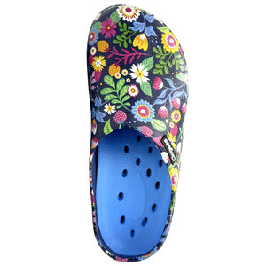 Clogees Womens Garden Clog [sz:6  Clr:bright Flowers]