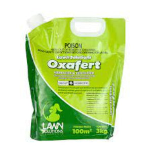 Lawn Solutions Oxafert Herbicide & Fertiliser 3kg