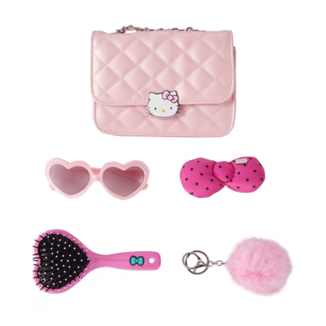 Hello Kitty Handbag With Accessories