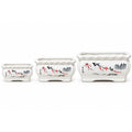 Oriental Bonsai Pot [sz:small Clr:white]