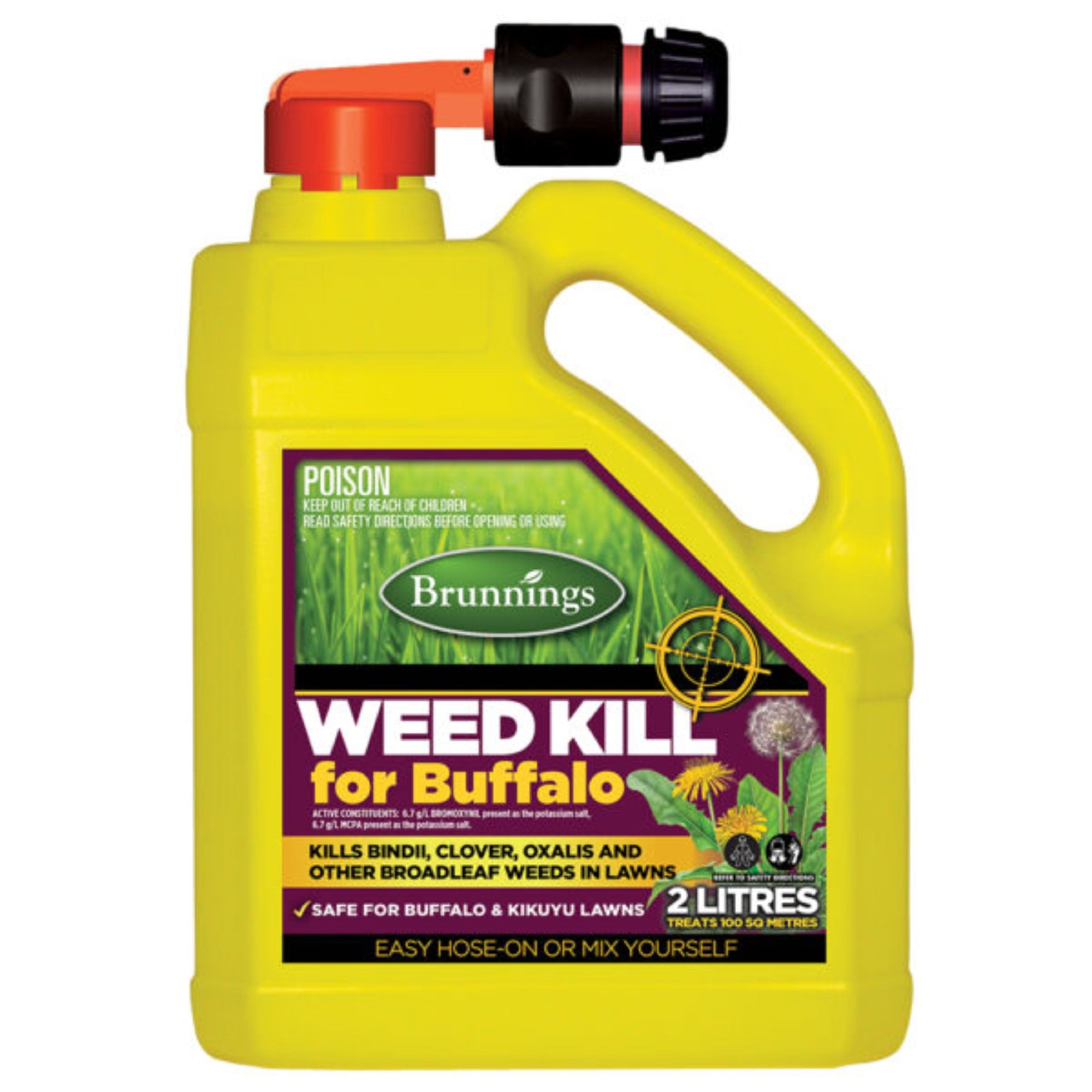 Brunnings Buffalo Lawn Weed Kill 2lt
